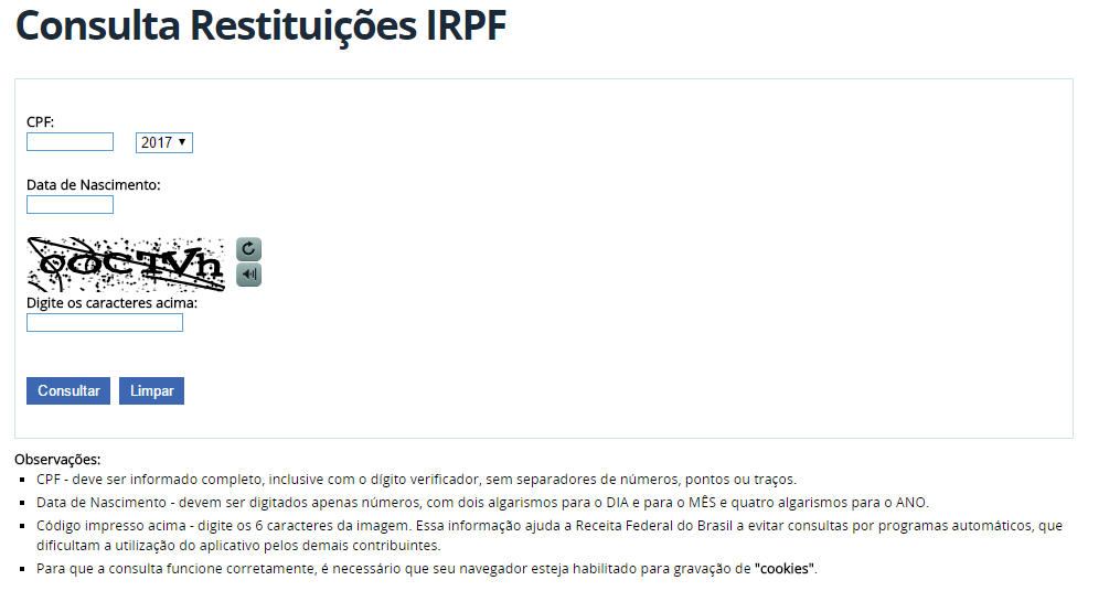 consulta-restituicoes-irpf - Imposto de Renda 2020